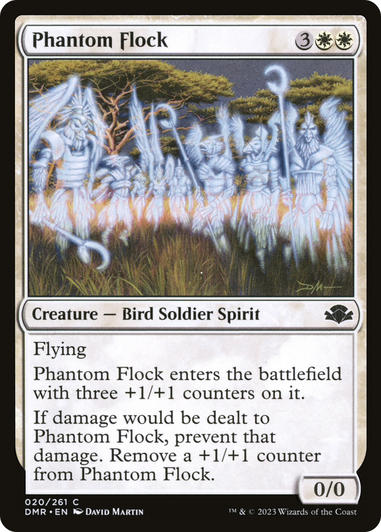 Phantom Flock [Dominaria Remastered] | Deep Dive Games St. Marys