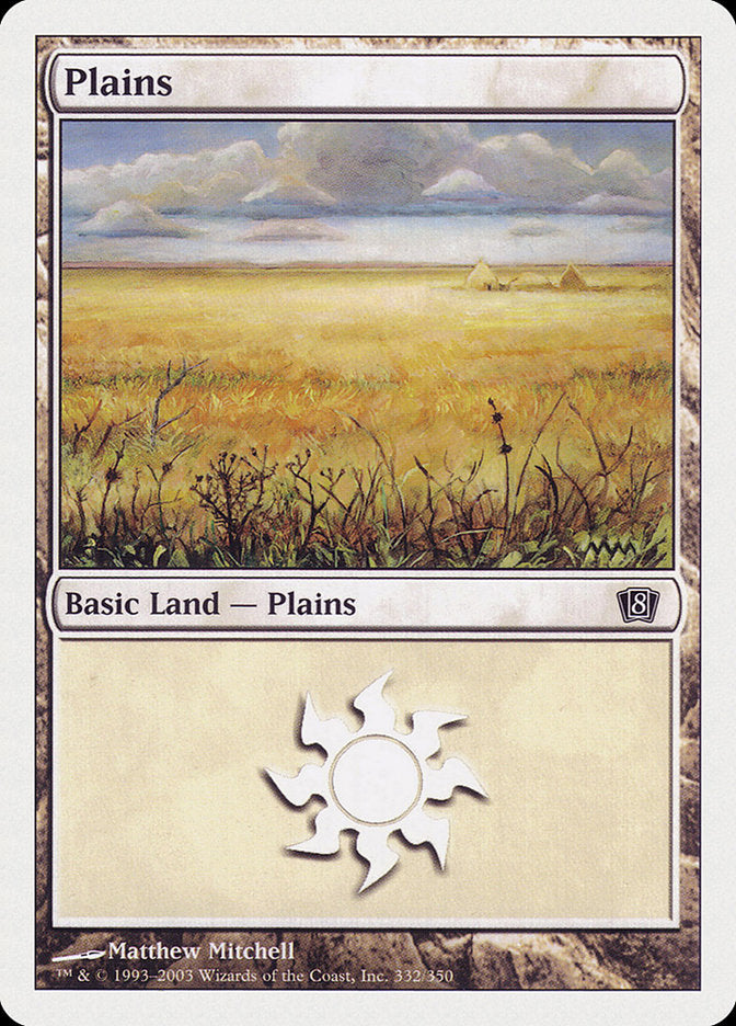 Plains (332) [Eighth Edition] | Deep Dive Games St. Marys