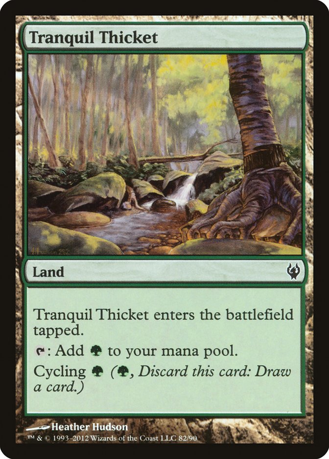 Tranquil Thicket [Duel Decks: Izzet vs. Golgari] | Deep Dive Games St. Marys