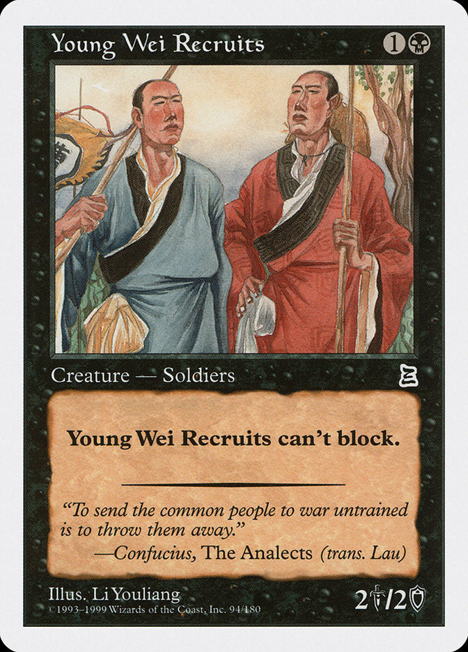 Young Wei Recruits [Portal Three Kingdoms] | Deep Dive Games St. Marys