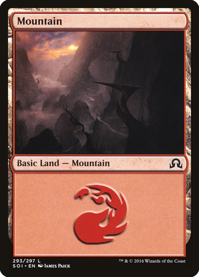 Mountain (293) [Shadows over Innistrad] | Deep Dive Games St. Marys