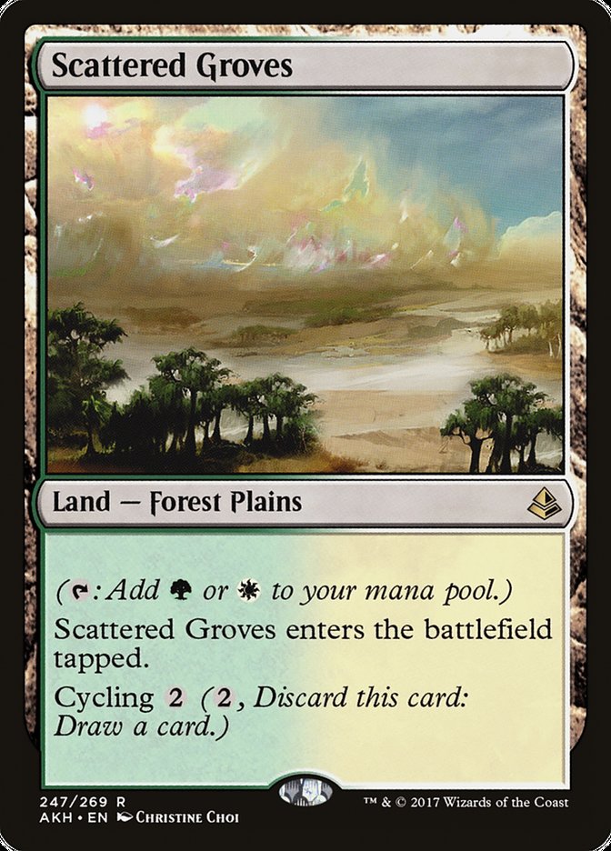 Scattered Groves [Amonkhet] | Deep Dive Games St. Marys