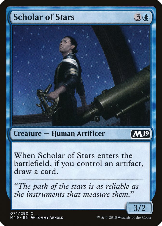 Scholar of Stars [Core Set 2019] | Deep Dive Games St. Marys