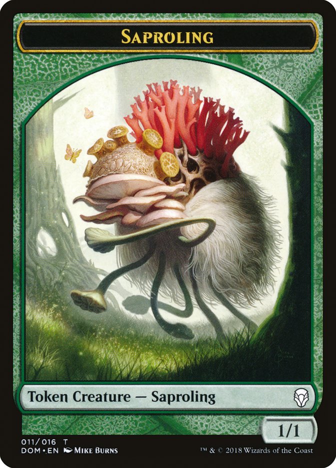 Saproling Token (011/016) [Dominaria Tokens] | Deep Dive Games St. Marys