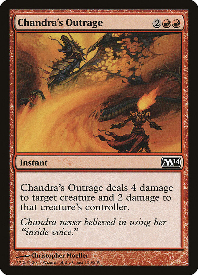 Chandra's Outrage [Magic 2014] | Deep Dive Games St. Marys