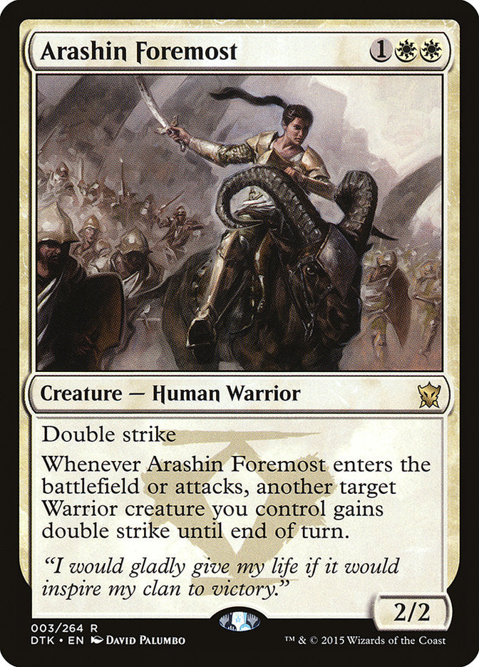 Arashin Foremost [Dragons of Tarkir] | Deep Dive Games St. Marys