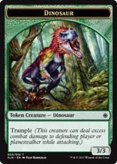 Dinosaur // Treasure (008) Double-Sided Token [Ixalan Tokens] | Deep Dive Games St. Marys