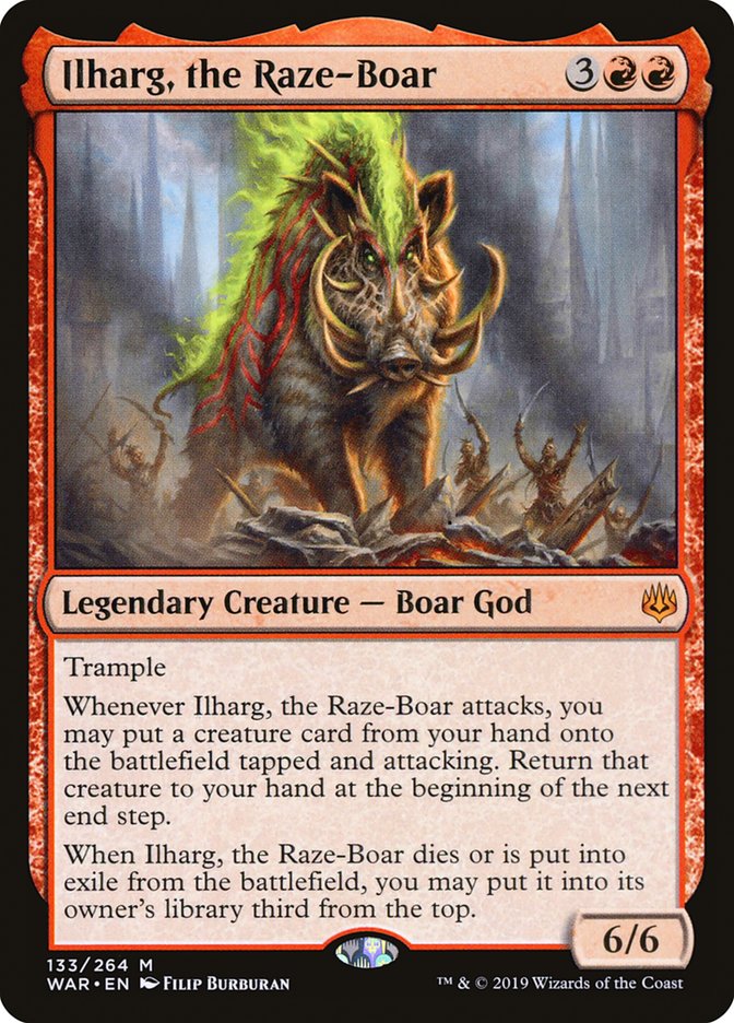 Ilharg, the Raze-Boar [War of the Spark] | Deep Dive Games St. Marys