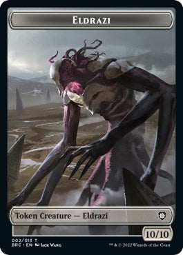 Servo // Eldrazi Double-Sided Token [The Brothers' War Commander Tokens] | Deep Dive Games St. Marys