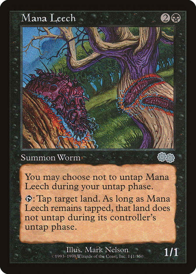 Mana Leech [Urza's Saga] | Deep Dive Games St. Marys