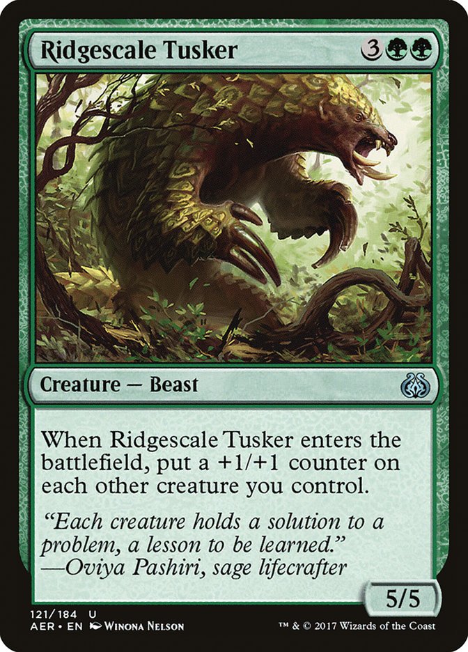 Ridgescale Tusker [Aether Revolt] | Deep Dive Games St. Marys