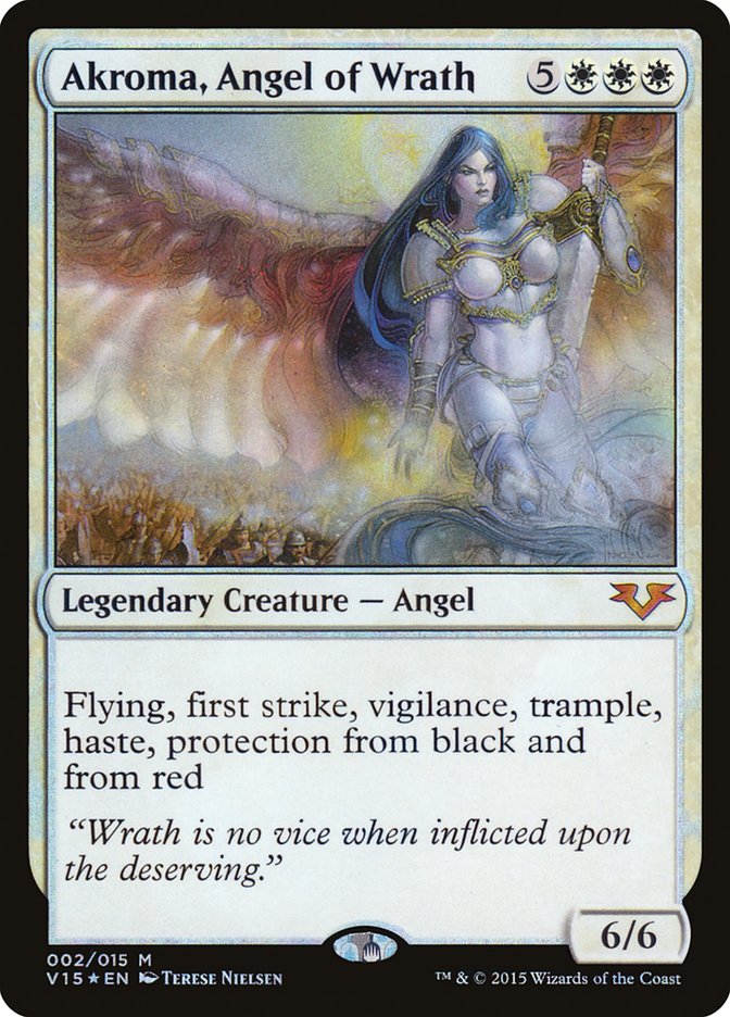 Akroma, Angel of Wrath [From the Vault: Angels] | Deep Dive Games St. Marys