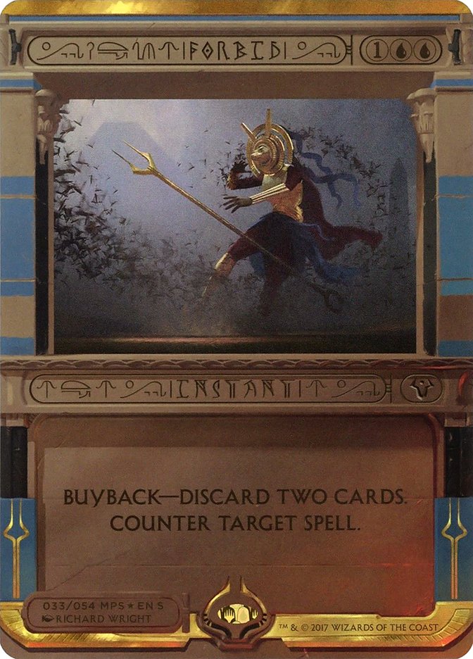 Forbid (Invocation) [Amonkhet Invocations] | Deep Dive Games St. Marys
