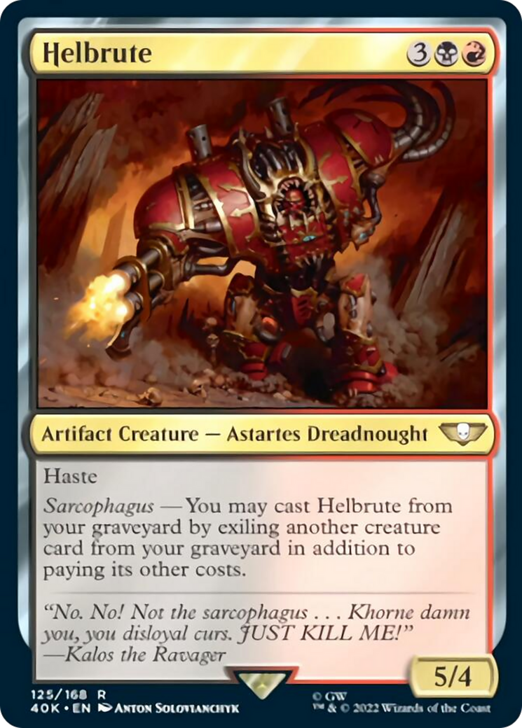 Helbrute (Surge Foil) [Warhammer 40,000] | Deep Dive Games St. Marys