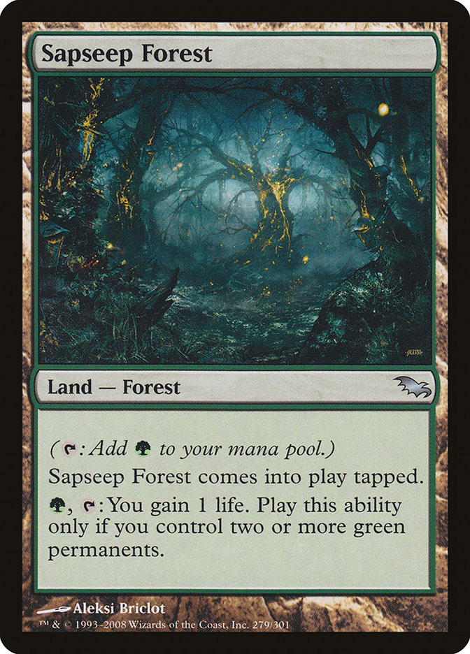 Sapseep Forest [Shadowmoor] | Deep Dive Games St. Marys