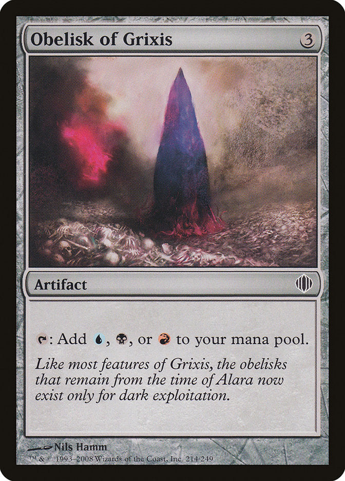 Obelisk of Grixis [Shards of Alara] | Deep Dive Games St. Marys