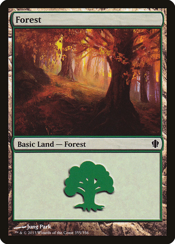 Forest (355) [Commander 2013] | Deep Dive Games St. Marys