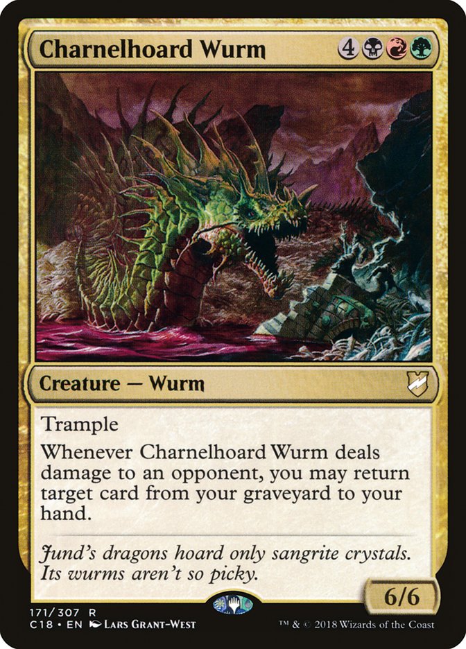 Charnelhoard Wurm [Commander 2018] | Deep Dive Games St. Marys