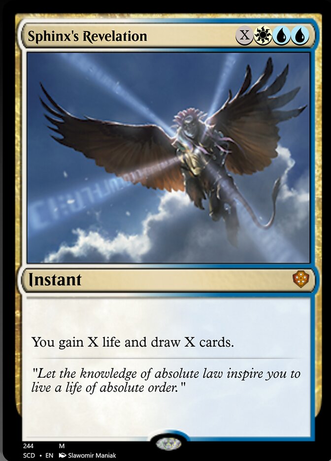 Sphinx's Revelation [Starter Commander Decks] | Deep Dive Games St. Marys