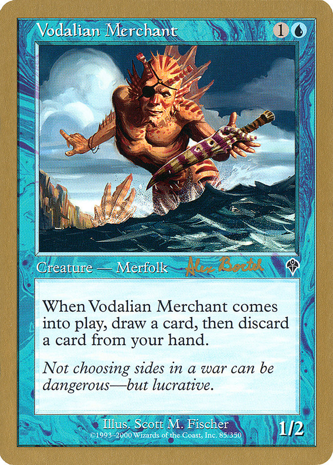 Vodalian Merchant (Alex Borteh) [World Championship Decks 2001] | Deep Dive Games St. Marys