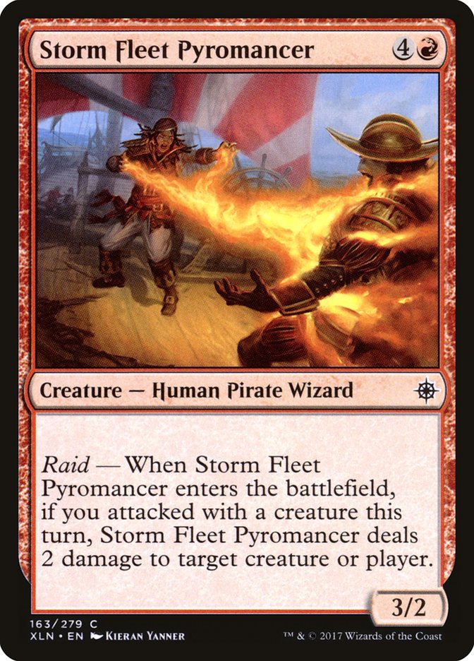 Storm Fleet Pyromancer [Ixalan] | Deep Dive Games St. Marys