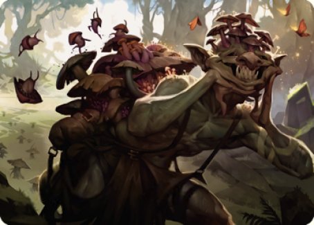 Sprouting Goblin Art Card [Dominaria United Art Series] | Deep Dive Games St. Marys