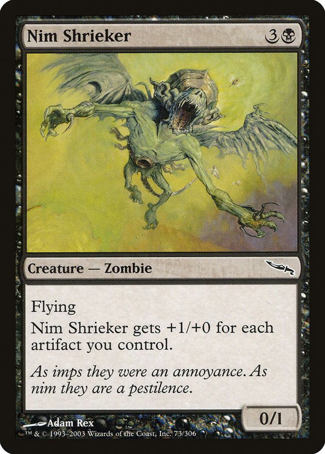 Nim Shrieker [Mirrodin] | Deep Dive Games St. Marys