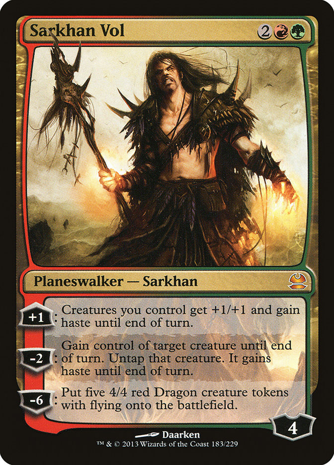 Sarkhan Vol [Modern Masters] | Deep Dive Games St. Marys