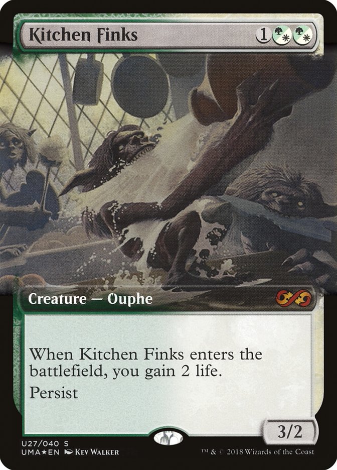 Kitchen Finks (Topper) [Ultimate Masters Box Topper] | Deep Dive Games St. Marys