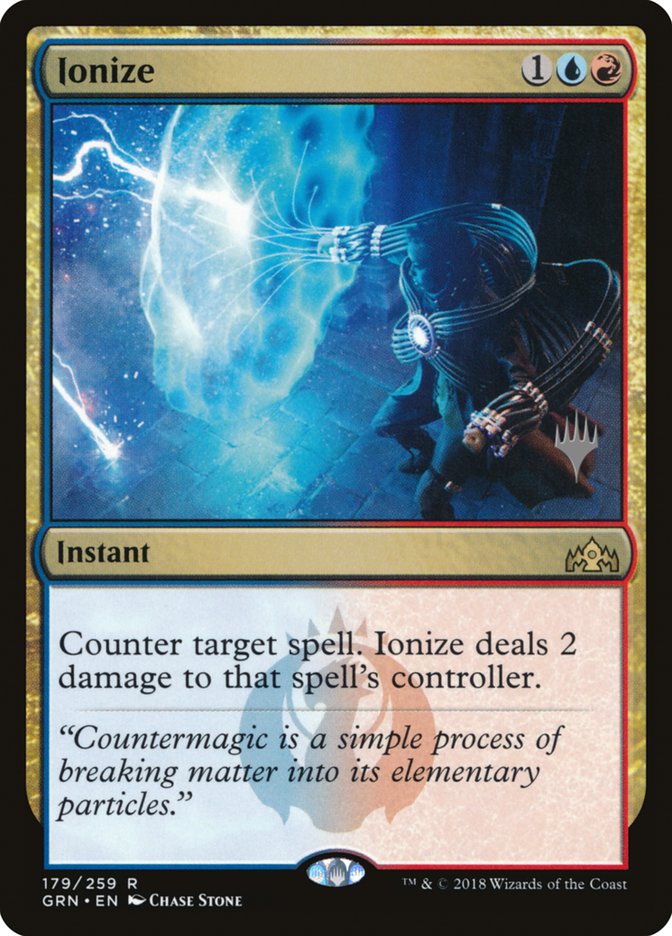 Ionize (Promo Pack) [Guilds of Ravnica Promos] | Deep Dive Games St. Marys