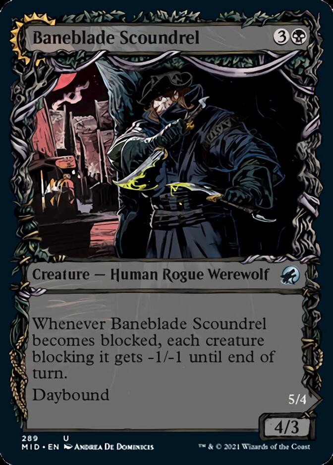 Baneblade Scoundrel // Baneclaw Marauder (Showcase Equinox) [Innistrad: Midnight Hunt] | Deep Dive Games St. Marys