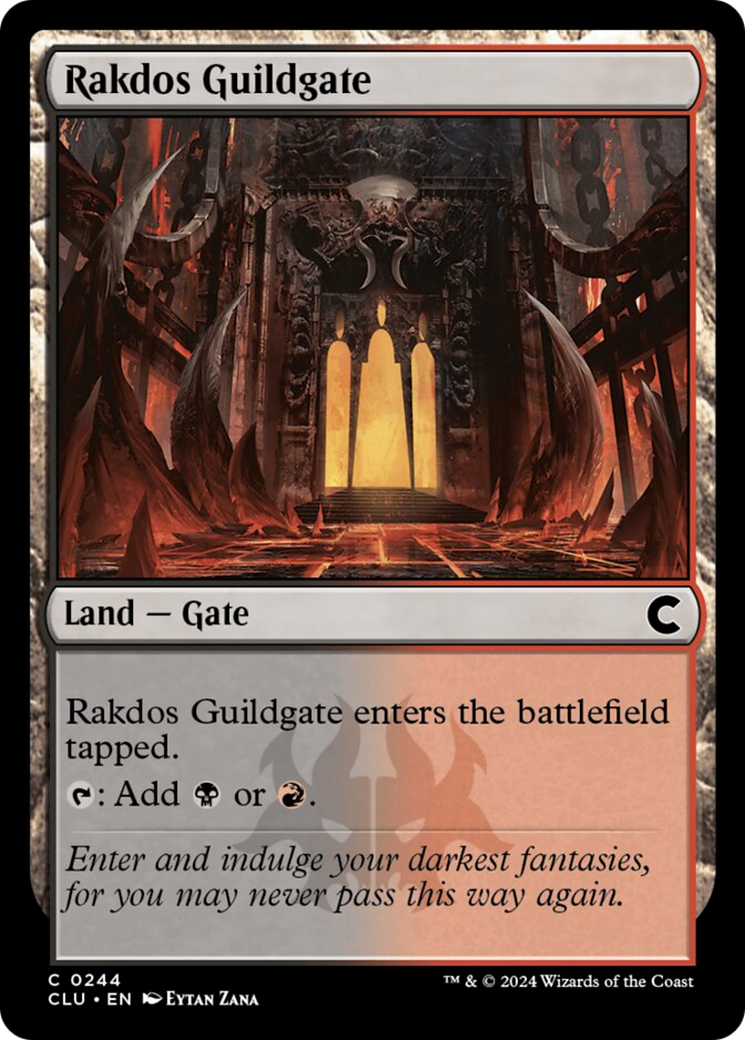 Rakdos Guildgate [Ravnica: Clue Edition] | Deep Dive Games St. Marys