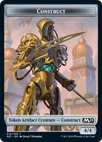 Construct // Soldier Double-Sided Token [Core Set 2021 Tokens] | Deep Dive Games St. Marys