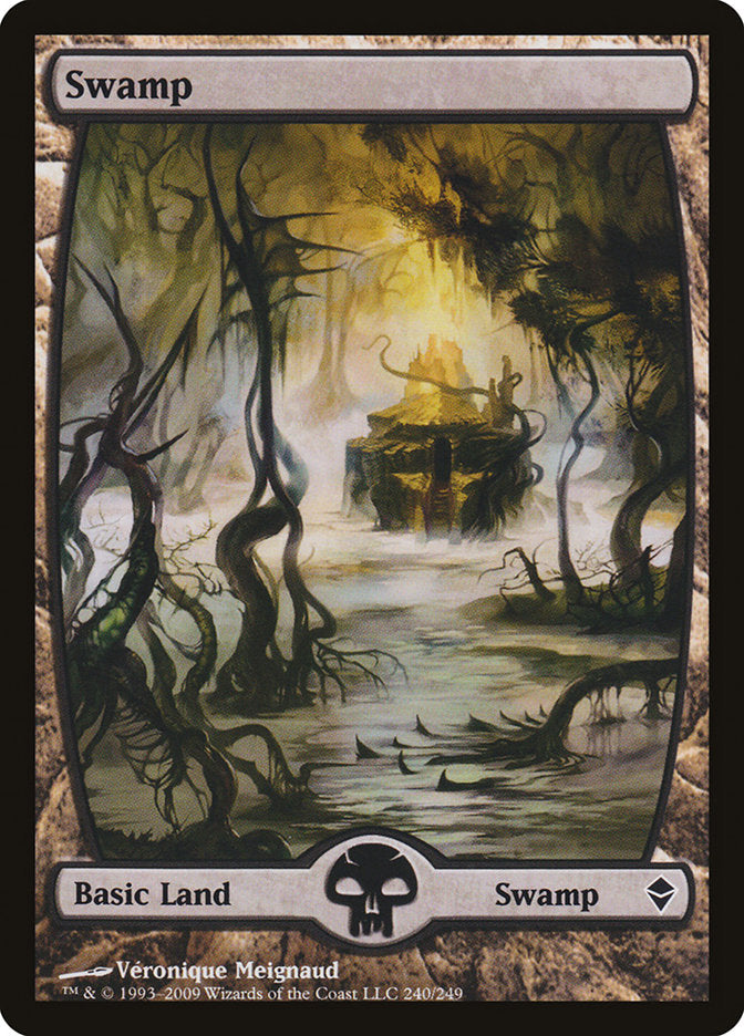 Swamp (240) [Zendikar] | Deep Dive Games St. Marys