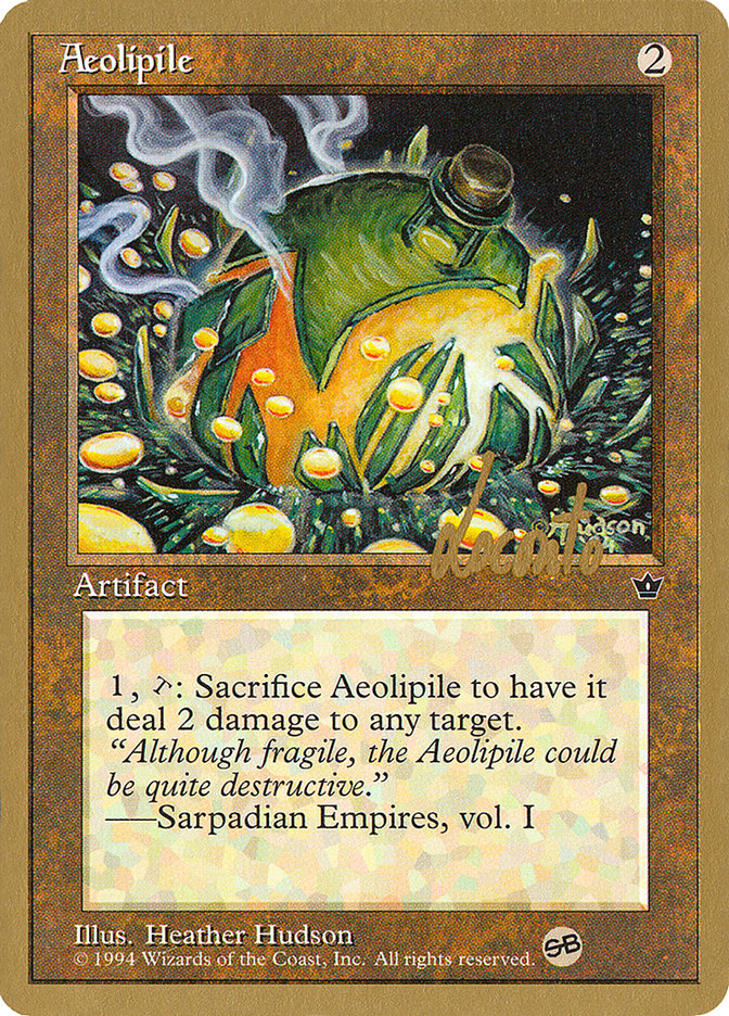 Aeolipile (Michael Loconto) (SB) [Pro Tour Collector Set] | Deep Dive Games St. Marys