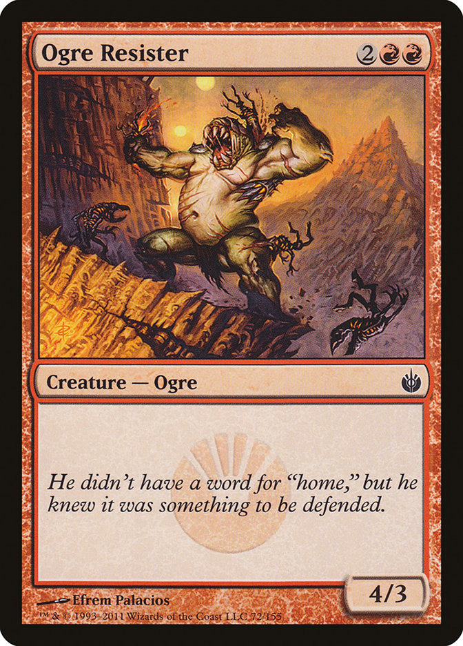 Ogre Resister [Mirrodin Besieged] | Deep Dive Games St. Marys