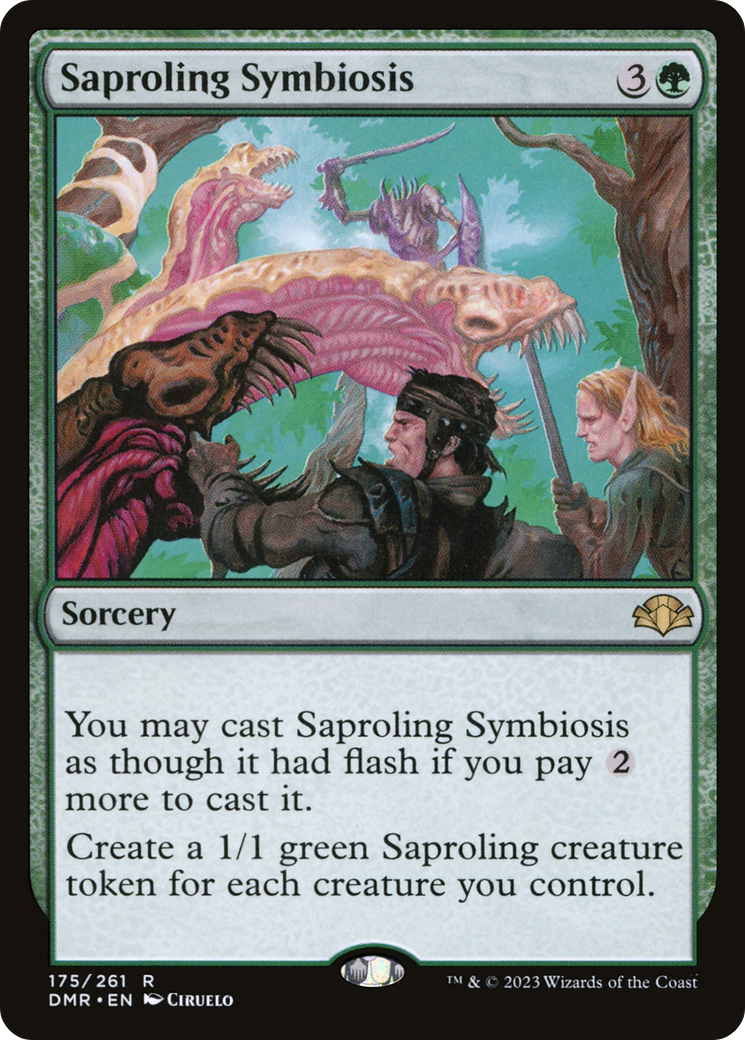 Saproling Symbiosis [Dominaria Remastered] | Deep Dive Games St. Marys