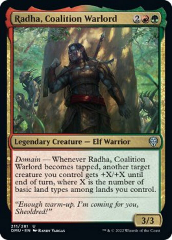 Radha, Coalition Warlord [Dominaria United] | Deep Dive Games St. Marys