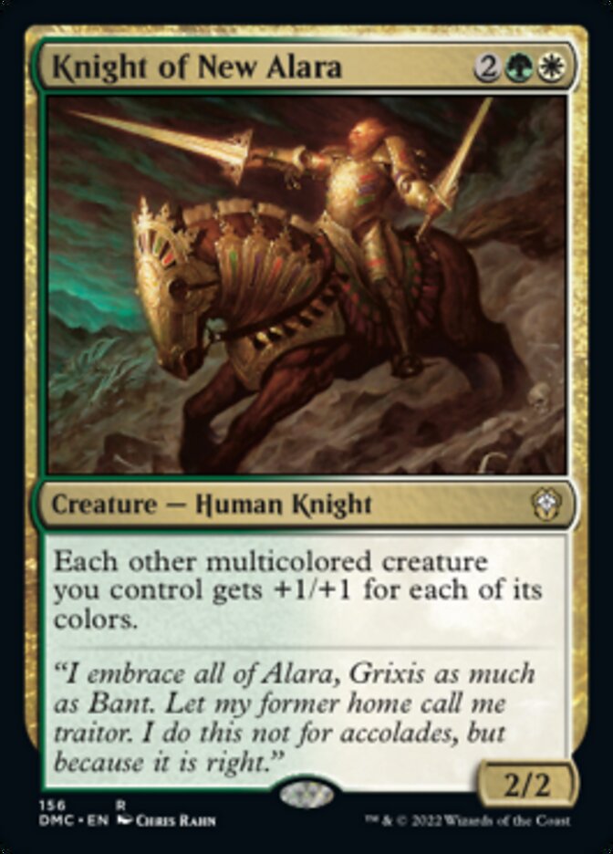 Knight of New Alara [Dominaria United Commander] | Deep Dive Games St. Marys