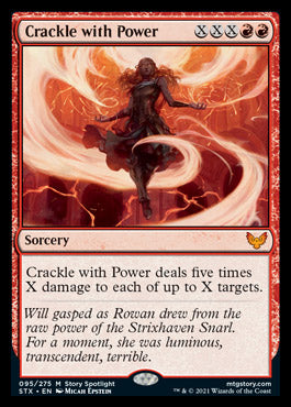 Crackle with Power [Strixhaven: School of Mages] | Deep Dive Games St. Marys