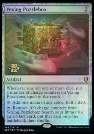 Vexing Puzzlebox [Commander Legends: Battle for Baldur's Gate Prerelease Promos] | Deep Dive Games St. Marys