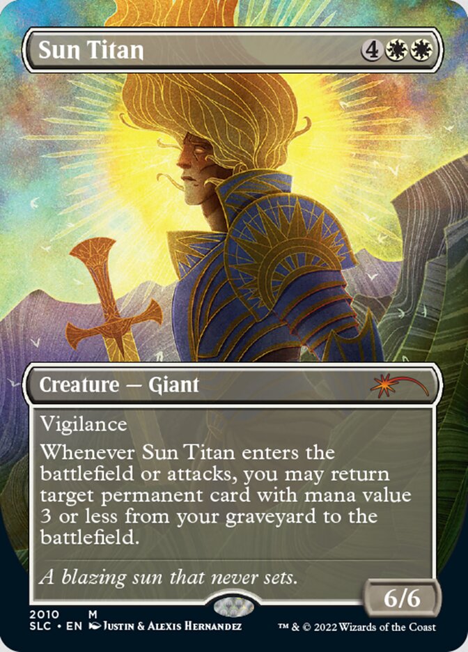 Sun Titan (Borderless) [Secret Lair 30th Anniversary Countdown Kit] | Deep Dive Games St. Marys