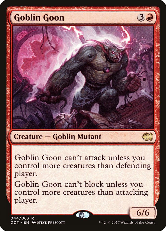 Goblin Goon [Duel Decks: Merfolk vs. Goblins] | Deep Dive Games St. Marys