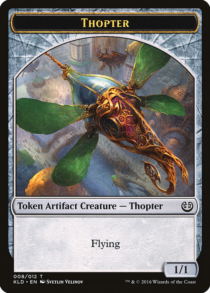 Thopter Token (008/012) [Kaladesh Tokens] | Deep Dive Games St. Marys