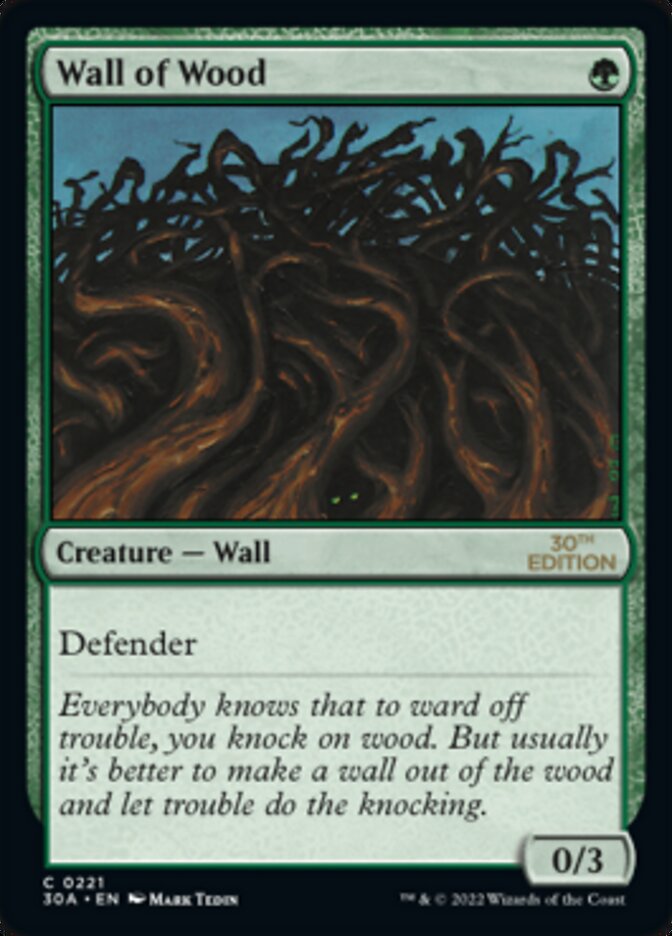 Wall of Wood [30th Anniversary Edition] | Deep Dive Games St. Marys