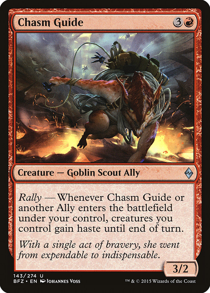 Chasm Guide [Battle for Zendikar] | Deep Dive Games St. Marys
