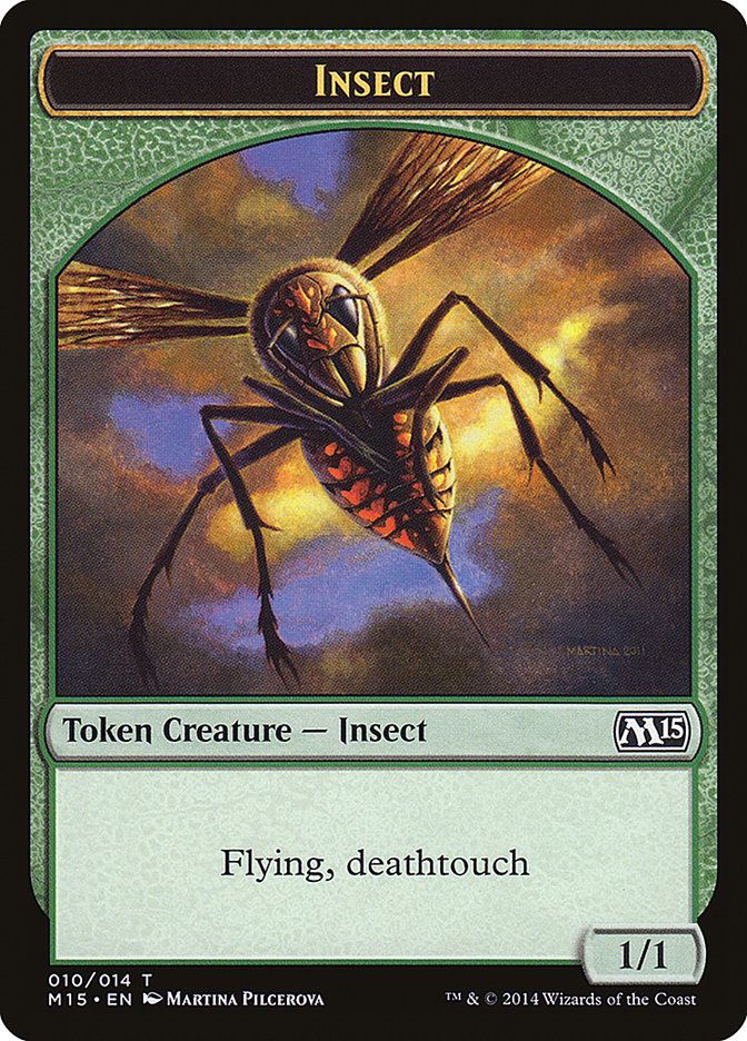 Insect Token [Magic 2015 Tokens] | Deep Dive Games St. Marys