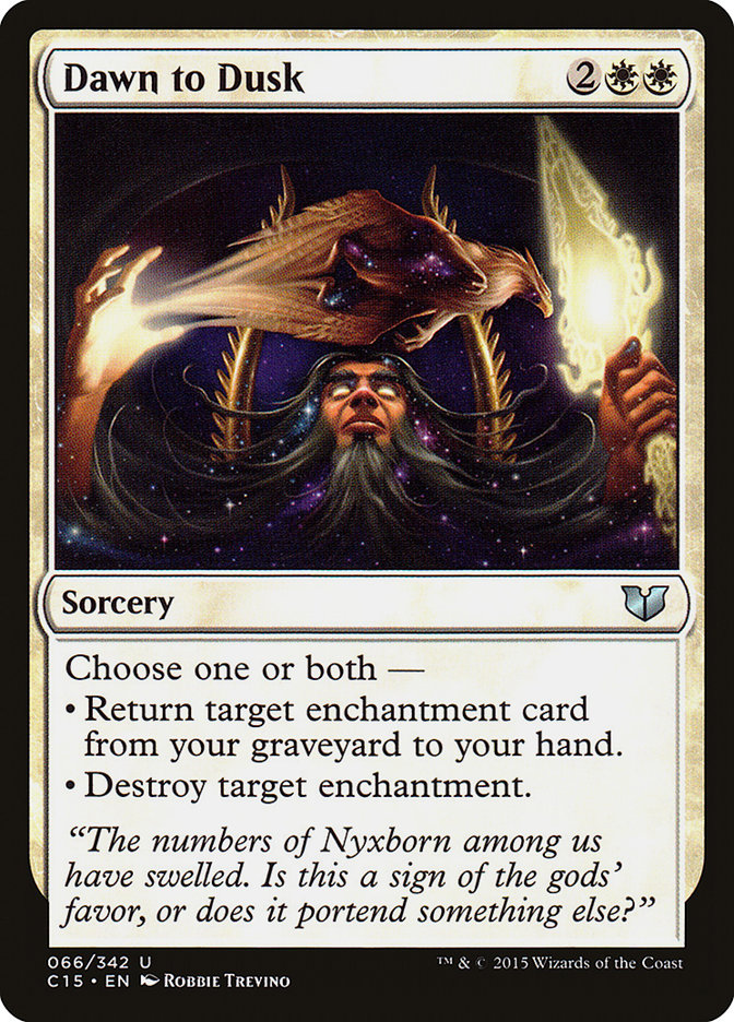 Dawn to Dusk [Commander 2015] | Deep Dive Games St. Marys