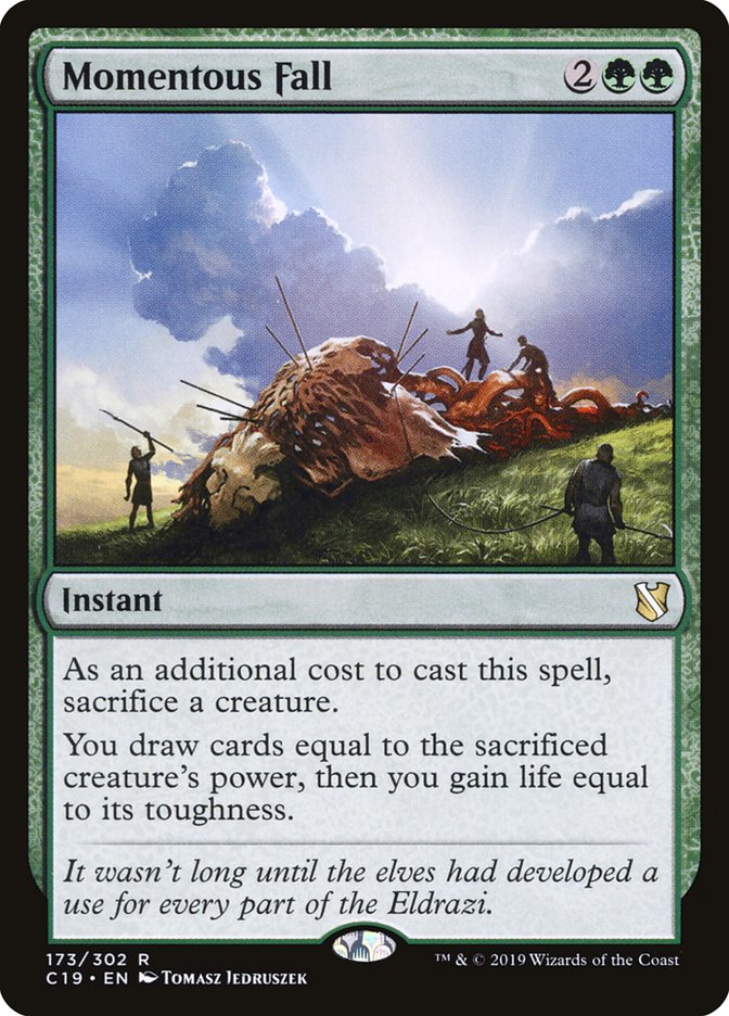 Momentous Fall [Commander 2019] | Deep Dive Games St. Marys