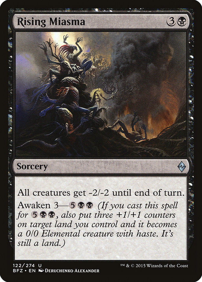 Rising Miasma [Battle for Zendikar] | Deep Dive Games St. Marys
